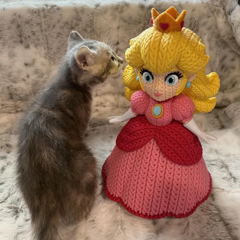 A baby small-sized female Calico Domestic Short Hair cat named Princess Peach for adoption in Normal, IL