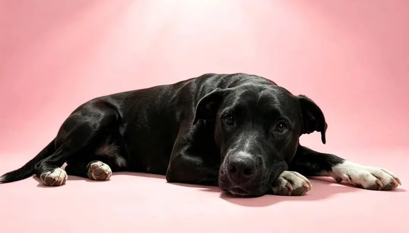 An adult large-sized female Pit Bull Terrier dog named Nora for adoption in Sandia Park, NM