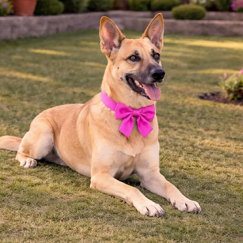 An adult medium-sized female German Shepherd Dog dog named Pretzel Gs for adoption in Allen, TX