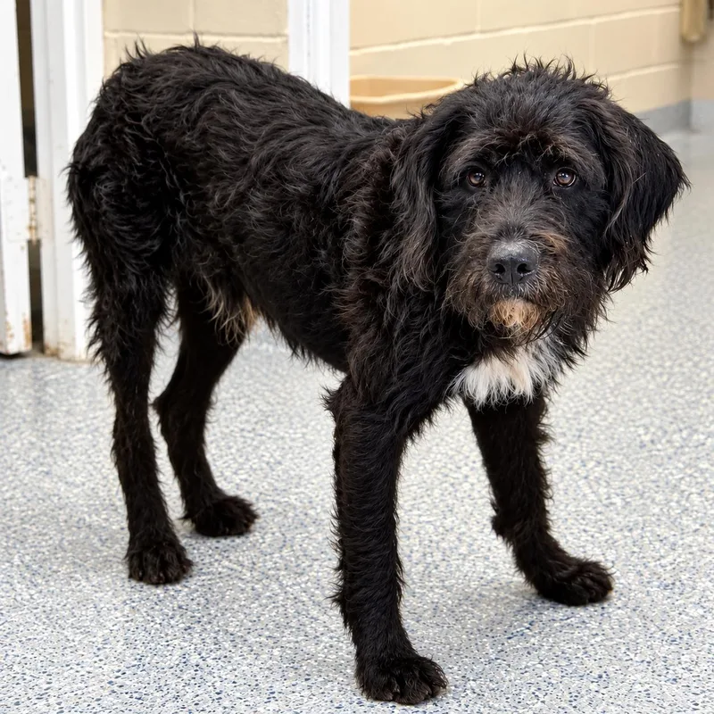 A young medium-sized male Terrier dog named Huxley for adoption in Hillsborough, NJ