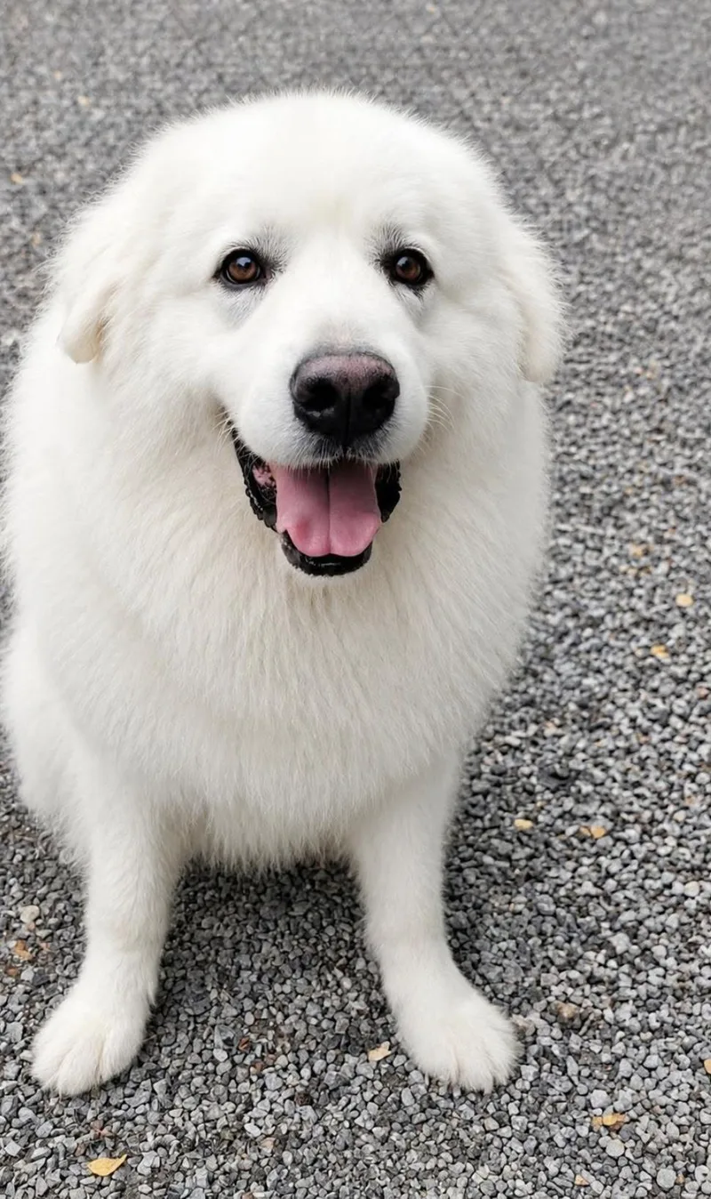 A young large-sized male Great Pyrenees dog named Axel for adoption in Coatesville, PA