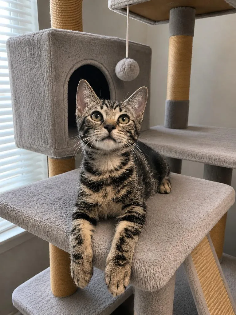 A baby small-sized female Domestic Short Hair cat named Melly for adoption in Sebastian, FL