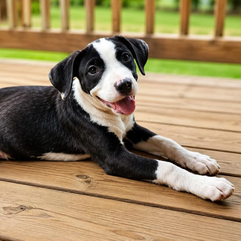 A baby small-sized male Black Mixed Breed dog named Davey for adoption in Hopkinton, MA