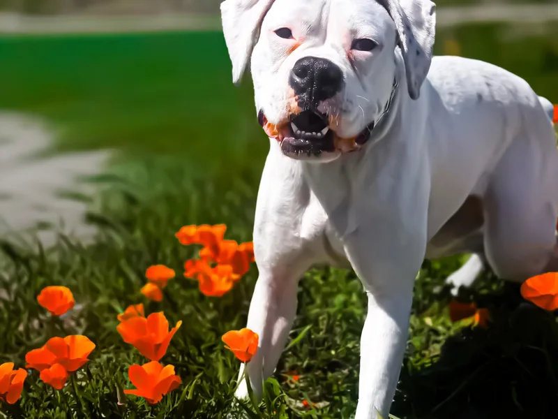 An adult medium-sized female Boxer dog named Lelo for adoption in Torrance, CA