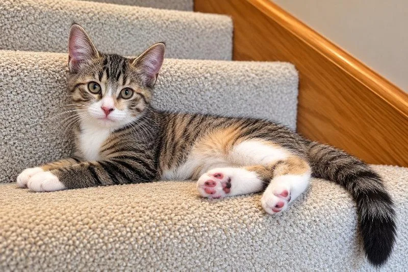 A baby small-sized female Domestic Short Hair cat named Cora for adoption in Mankato, MN