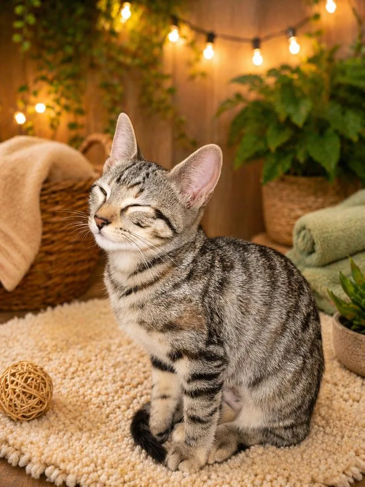 A baby small-sized female Domestic Short Hair cat named Tootsie for adoption in Dallas, TX
