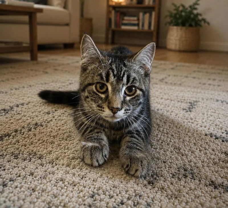 A baby medium-sized male Domestic Short Hair cat named Stuffed Potatoes for adoption in Dublin, OH