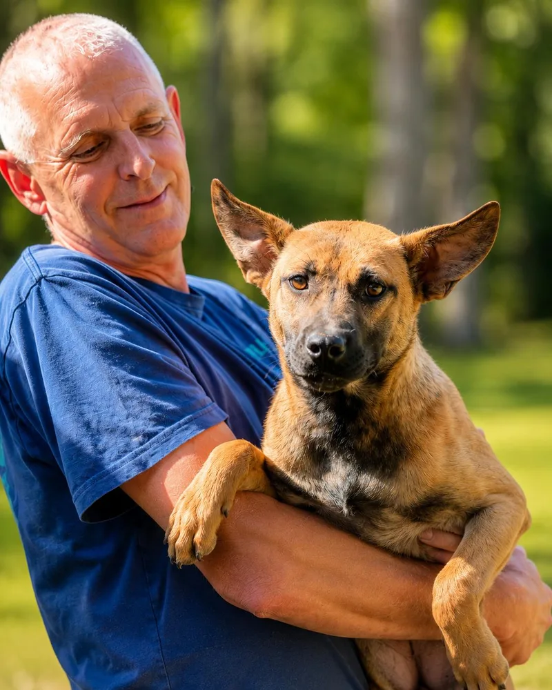A young medium-sized female Shepherd dog named Alyson Alabama for adoption in Nashville, TN