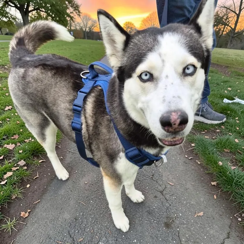 An adult medium-sized female Husky dog named Nini for adoption in Las Vegas, NV