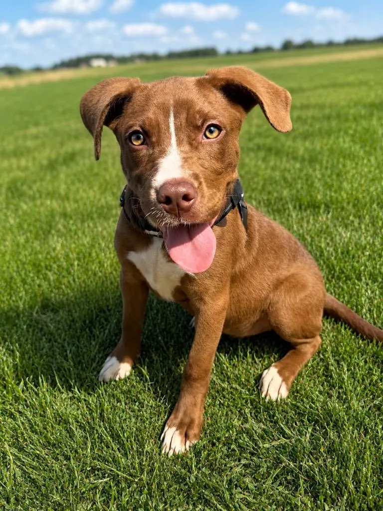 A baby small-sized female Mixed Breed dog named Filly for adoption in Centralia, IL