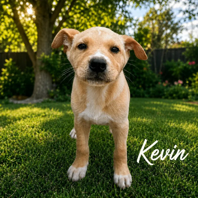 A baby medium-sized male Labrador Retriever dog named Kevin for adoption in PLAINFIELD, CT