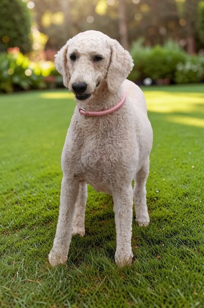 An adult medium-sized female Standard Poodle dog named Millie for adoption in Pulaski, TN