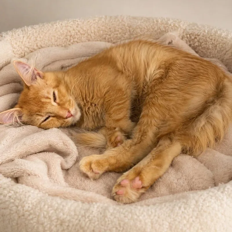 A baby medium-sized male Domestic Short Hair cat named John Mulaney for adoption in Cranston, RI