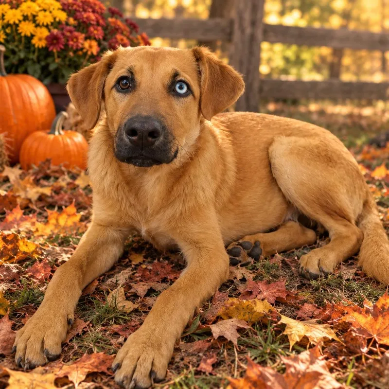A young medium-sized female Yellow / Tan / Blond / Fawn Mixed Breed dog named Spirit for adoption in Susanville, CA