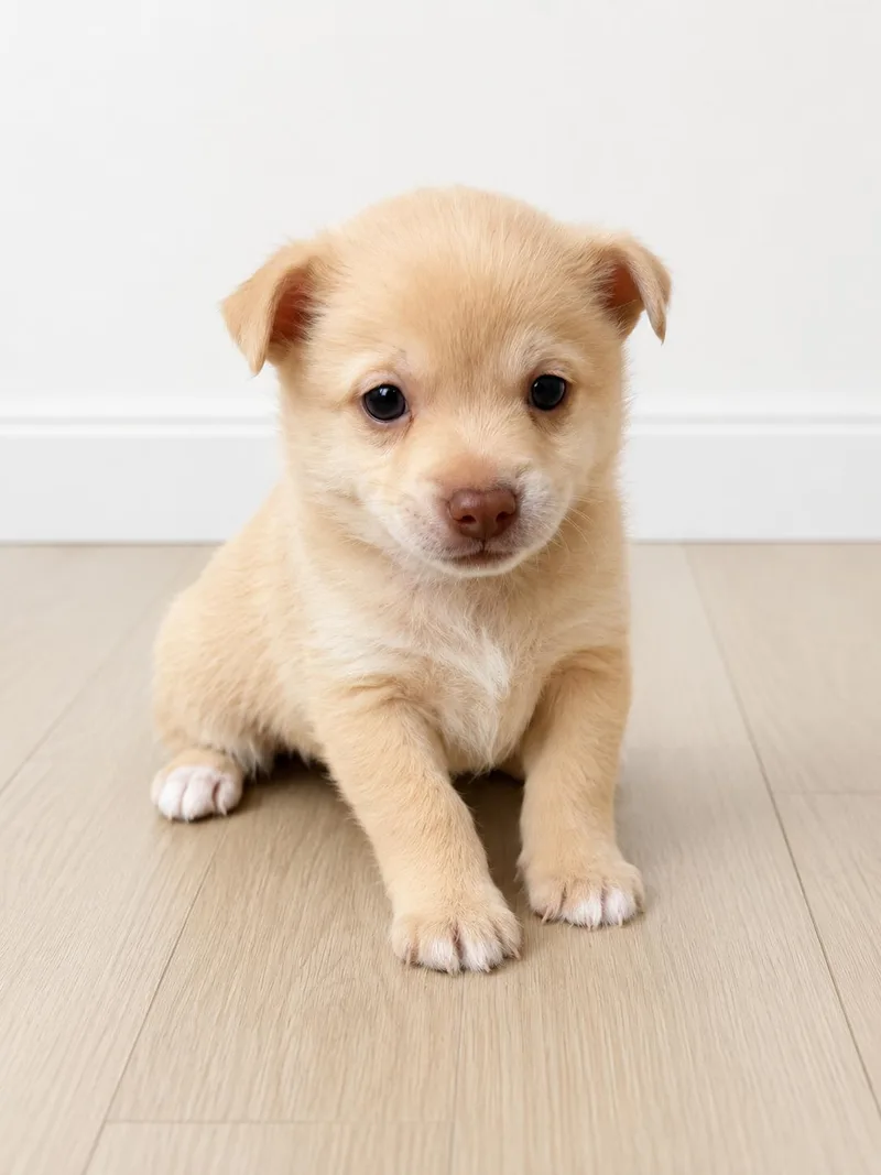 A baby small-sized male Shiba Inu dog named River for adoption in Corona, CA