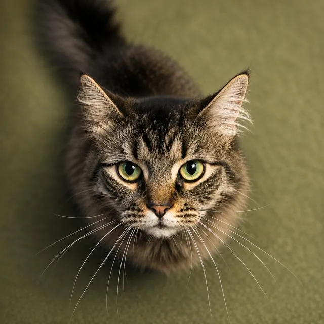 An adult medium-sized male Black Domestic Short Hair cat named Damian for adoption in Newark, NJ
