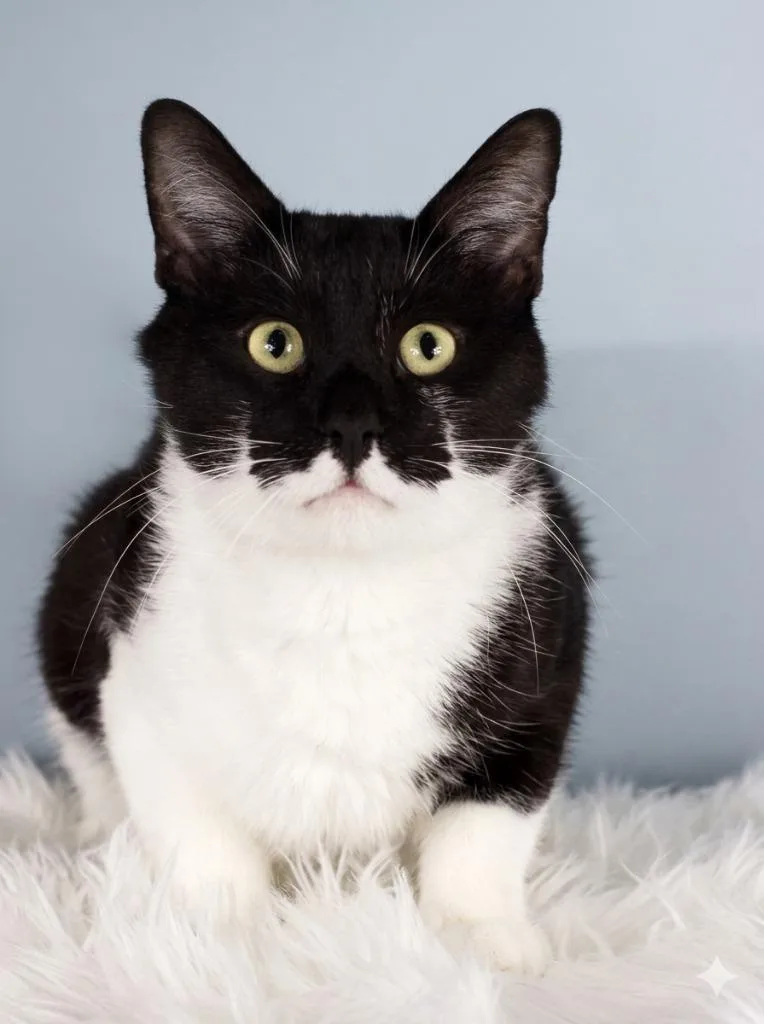 An adult medium-sized male Domestic Short Hair cat named Bruce Wayne for adoption in Gilbert, AZ