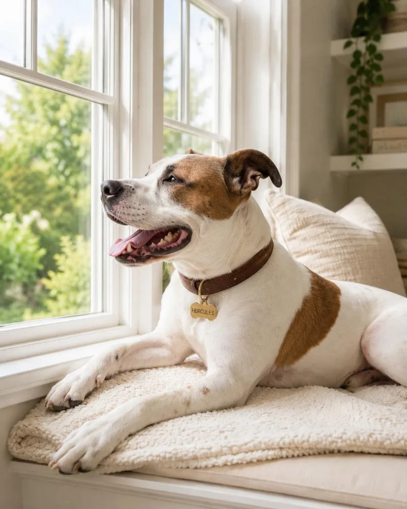 A young medium-sized male Mixed Breed dog named Hercules for adoption in Centralia, IL