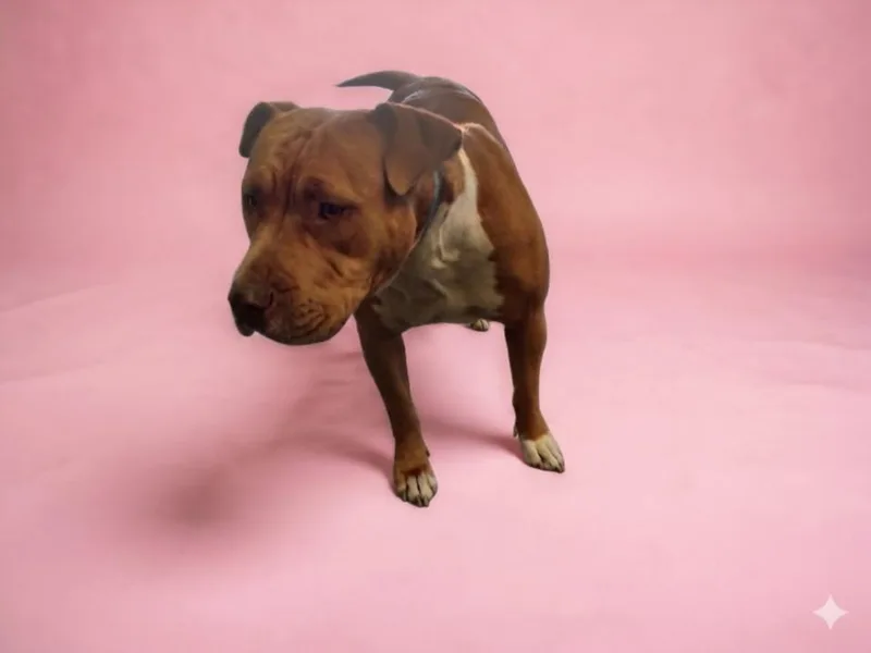 An adult medium-sized female Pit Bull Terrier dog named Precious for adoption in Los Angeles, CA