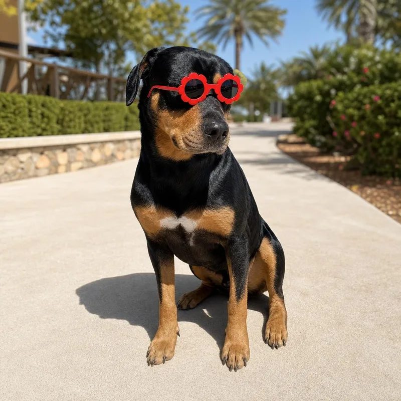 An adult large-sized male Rottweiler dog named Chongers for adoption in Orange, CA
