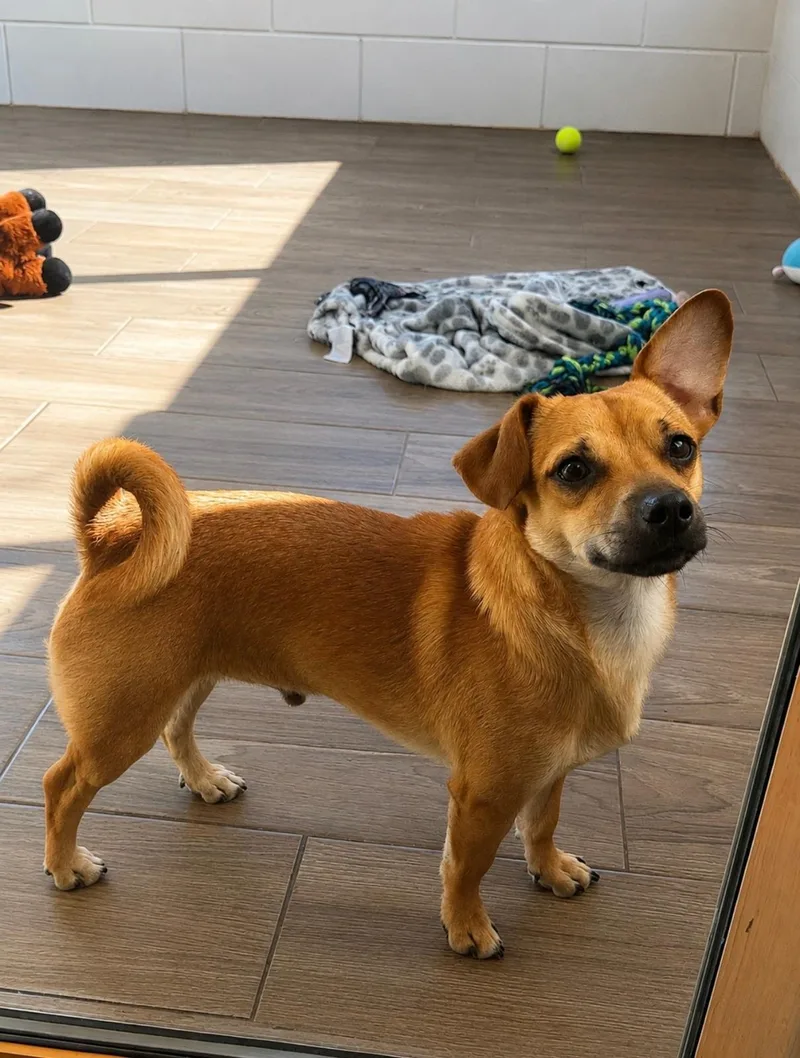 A young small-sized female Chihuahua dog named Nana & tobbey for adoption in Pasadena, TX