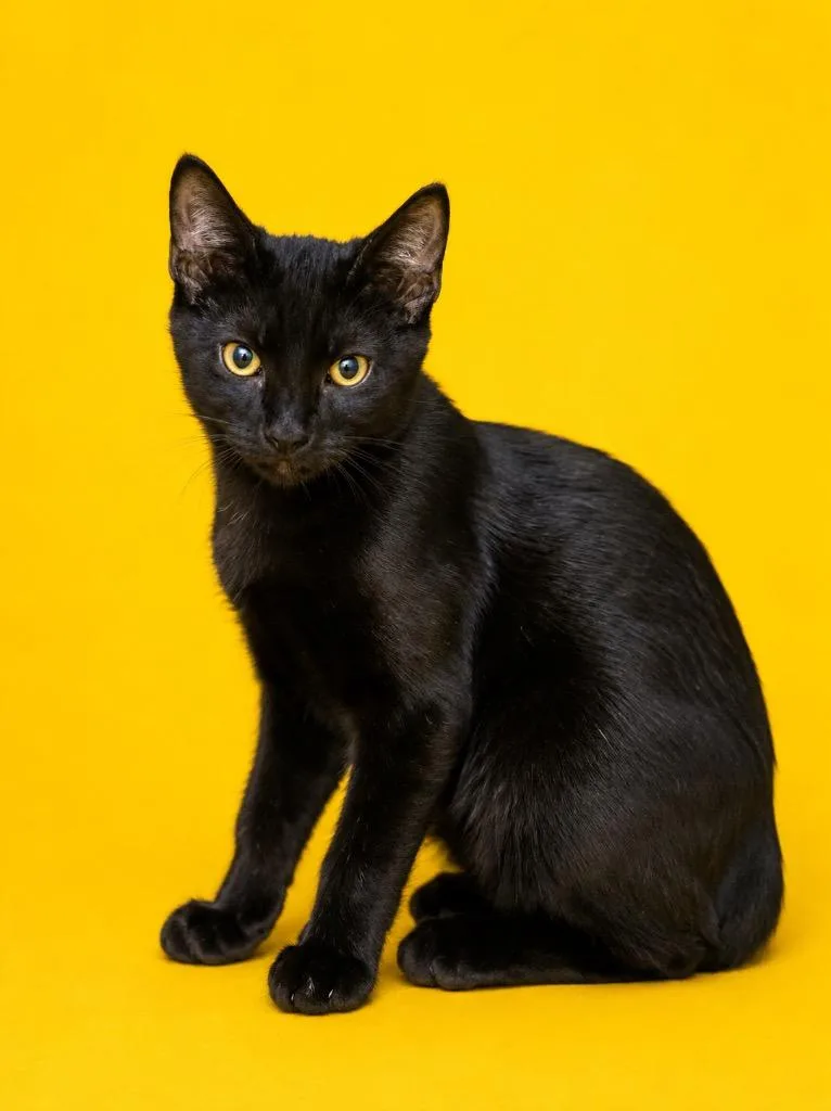 A baby small-sized male Domestic Short Hair cat named TweedleDee for adoption in Wauchula, FL