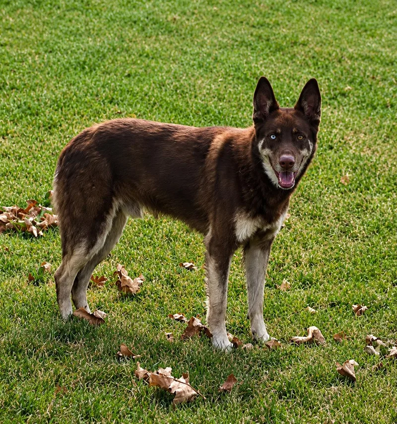 An adult large-sized male Husky dog named Hatchi for adoption in ALLEN, TX