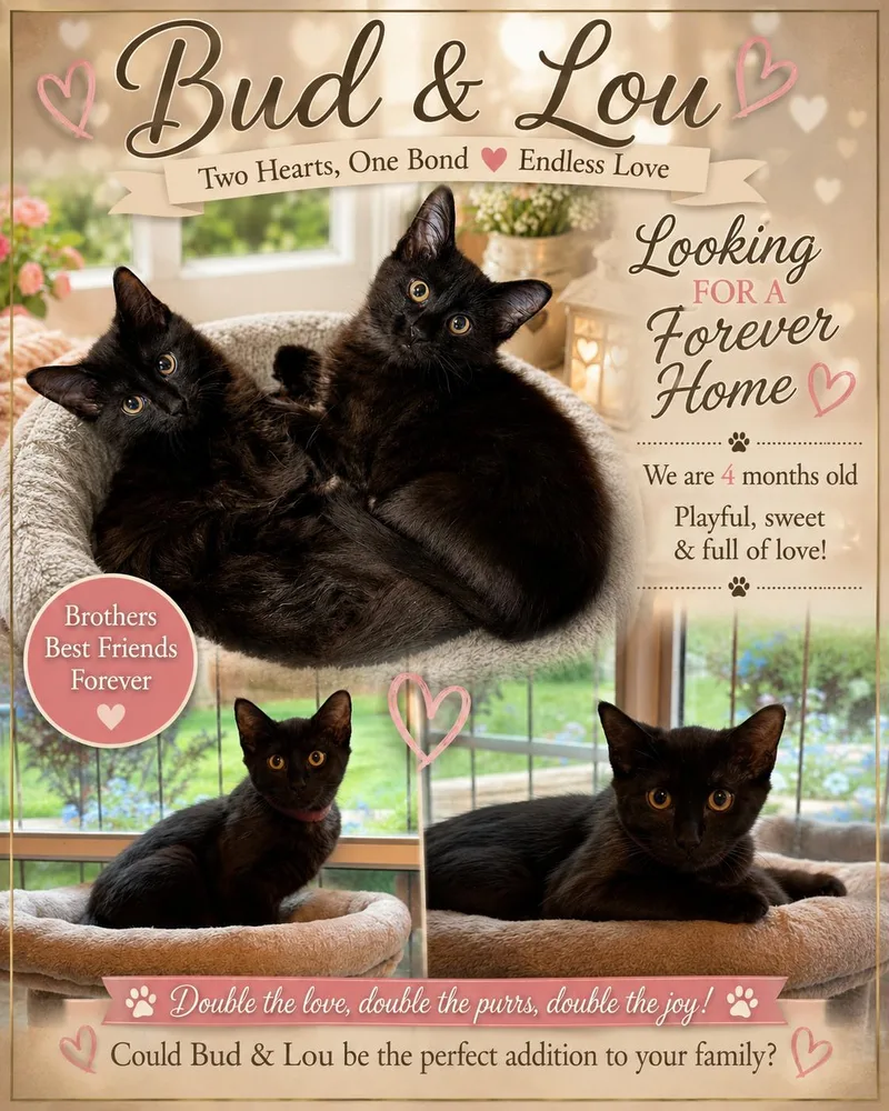 A baby medium-sized male Black Domestic Short Hair cat named Bud for adoption in Fort Worth, TX