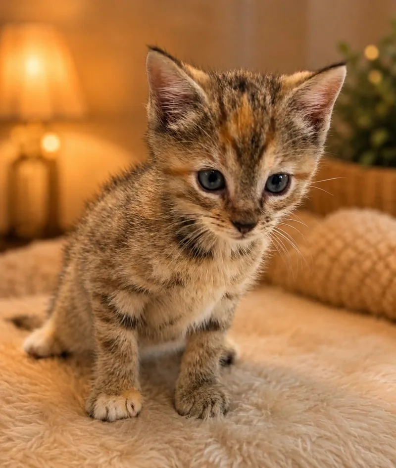 A young small-sized female Domestic Short Hair cat named Maple for adoption in Sistersville, WV