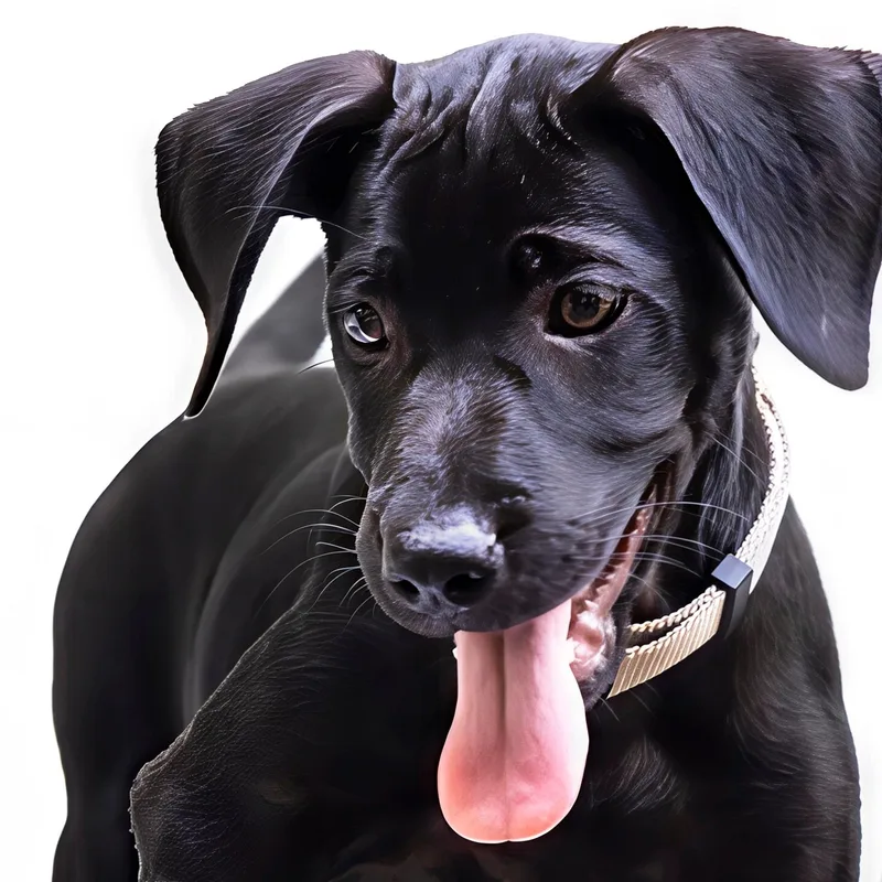 A baby medium-sized male Black Labrador Retriever dog named Otis All Love for adoption in Lake Forest, IL