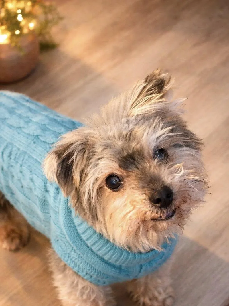A senior small-sized male Yorkshire Terrier dog named Mr Trussy for adoption in Saunderstown, RI