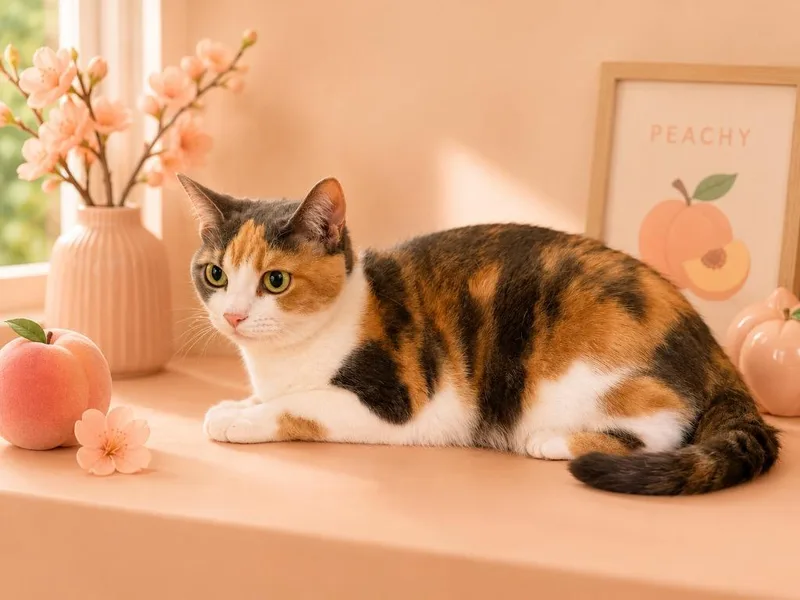 An adult medium-sized female Domestic Short Hair cat named Maddie McConnell for adoption in Douglasville, GA