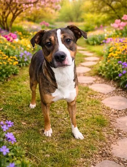 A young medium-sized female Terrier dog named Freda for adoption in Paducah, KY