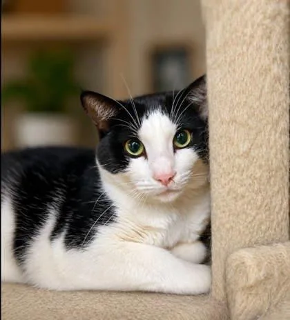 An adult large-sized female Domestic Short Hair cat named Cleo for adoption in River Ridge, LA