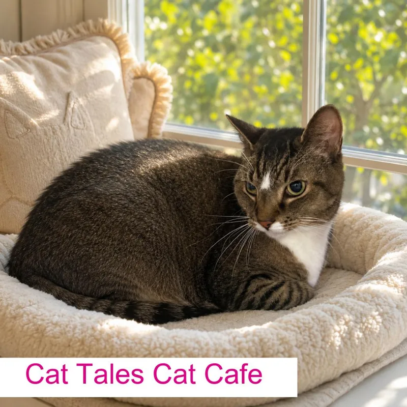 A senior small-sized male Brown / Chocolate Domestic Short Hair cat named Stewie for adoption in Chapel Hill, NC