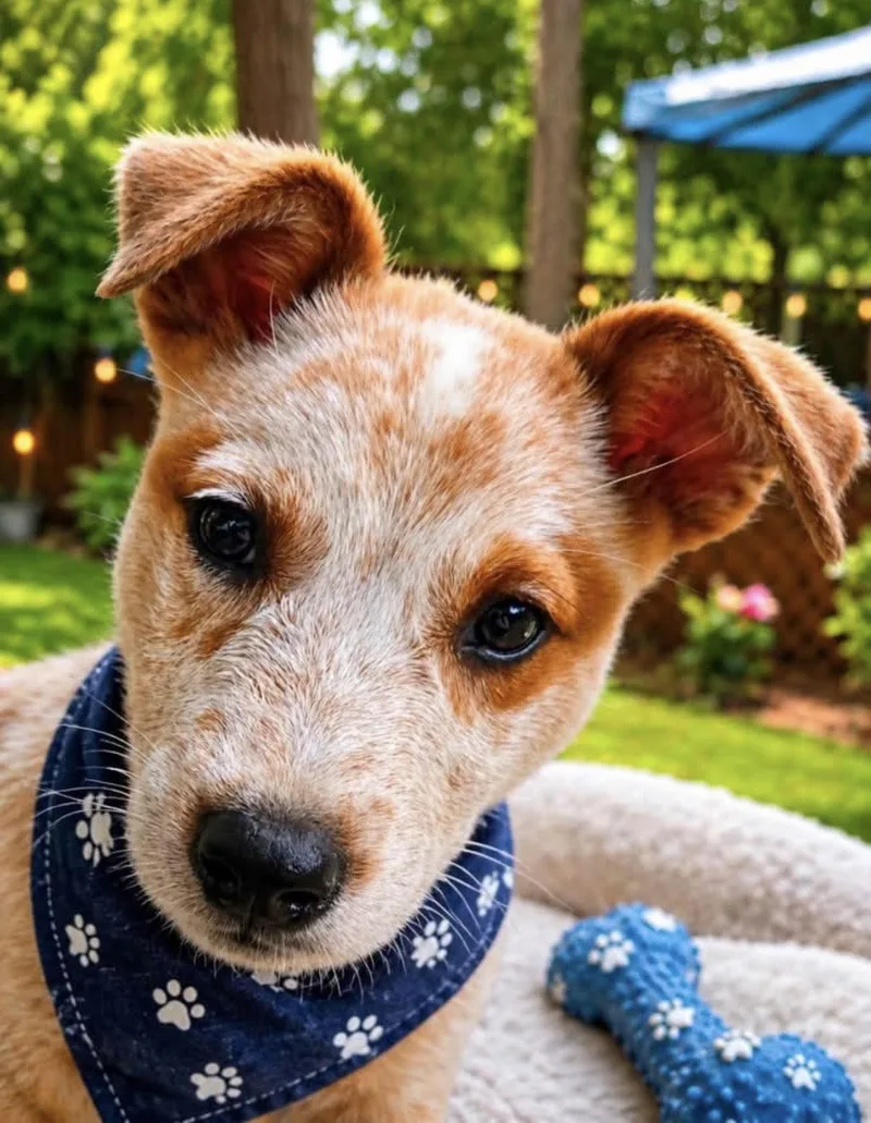 A young medium-sized female Cattle Dog dog named Rain for adoption in Euless, TX