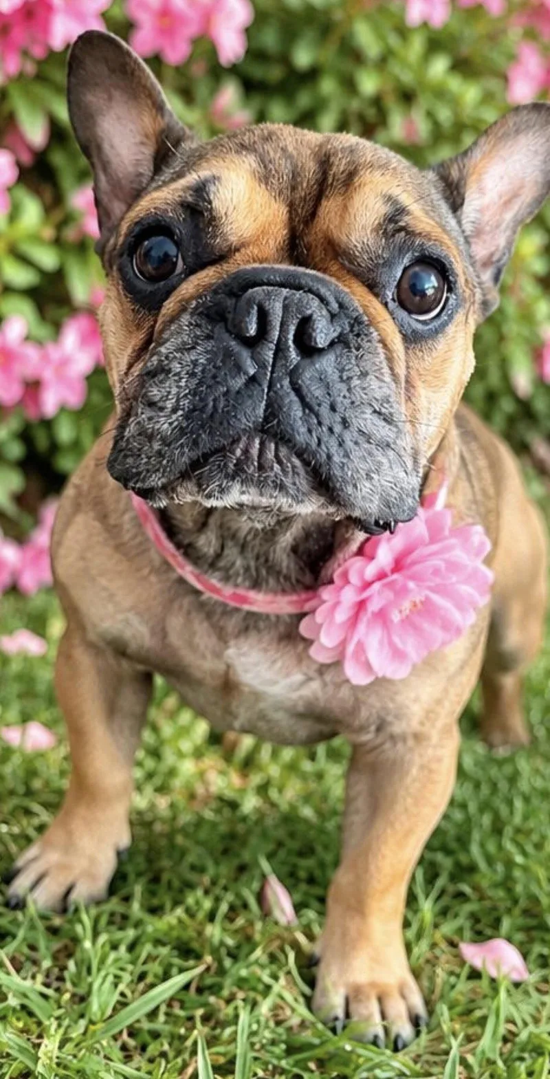 An adult small-sized female French Bulldog dog named Vinnie for adoption in Margate, FL