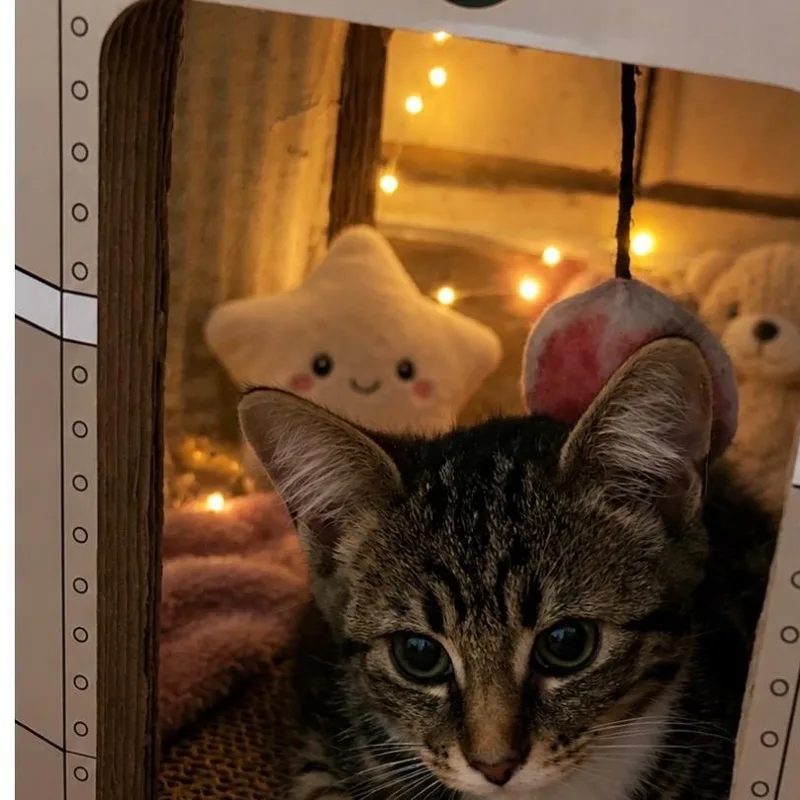 A young medium-sized male Domestic Short Hair cat named Sirius for adoption in Richmond, VA