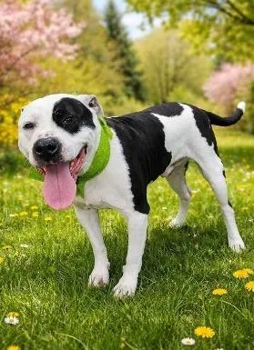 An adult large-sized male Terrier dog named Theo for adoption in West Milton, OH