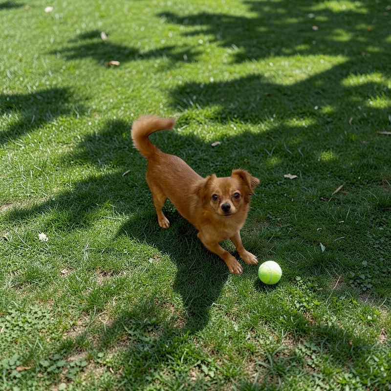 An adult small-sized male Red / Chestnut / Orange Pomeranian dog named Sawyer for adoption in Yuba city, CA