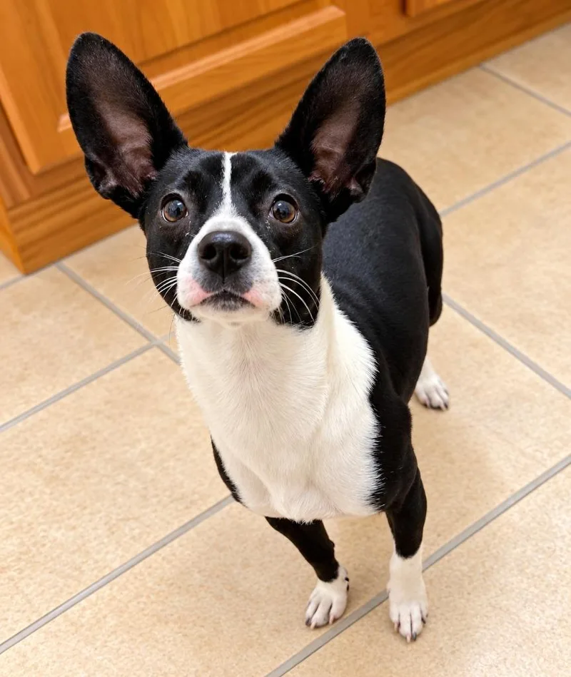 A baby small-sized male Chihuahua dog named Oreo for adoption in St. Augustine, FL