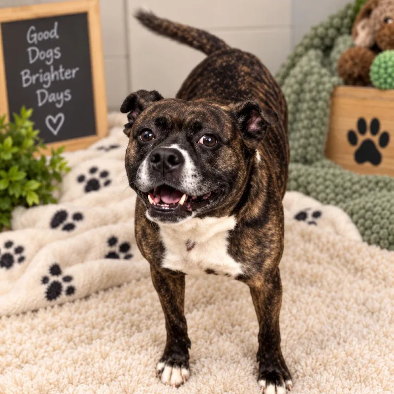 A senior medium-sized female Mixed Breed dog named Bella for adoption in Hopkinton, MA