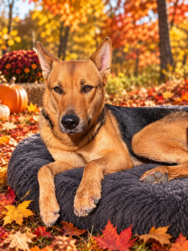 A young medium-sized female German Shepherd Dog dog named Penelope for adoption in Midway, UT