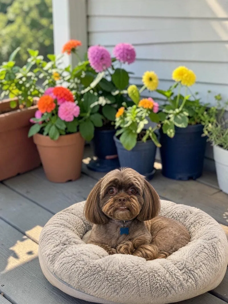 A senior small-sized female Shih Tzu dog named Baby for adoption in McKinney, TX