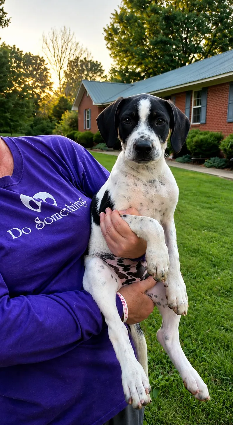 A young medium-sized male White / Cream Beagle dog named Ben for adoption in Medfield, MA