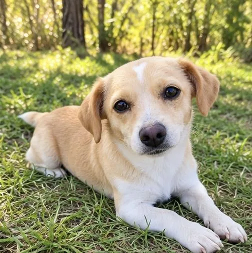 A young small-sized female Yellow / Tan / Blond / Fawn Chihuahua dog named Mona for adoption in Foley, AL