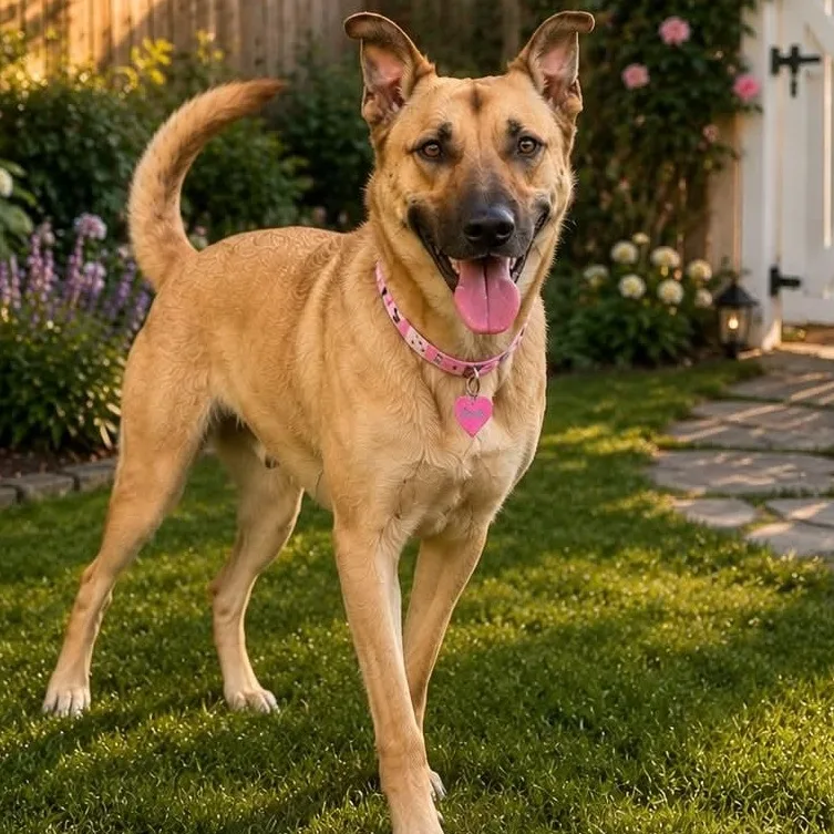 An adult medium-sized female German Shepherd Dog dog named Lily Gs for adoption in Allen, TX