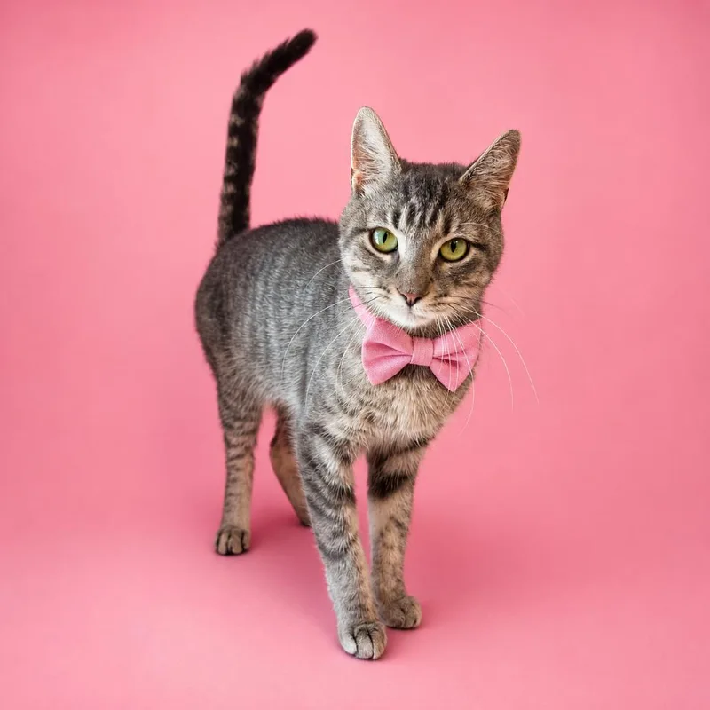 An adult medium-sized female Brown / Chocolate Domestic Short Hair cat named Gardenia for adoption in Binghamton, NY