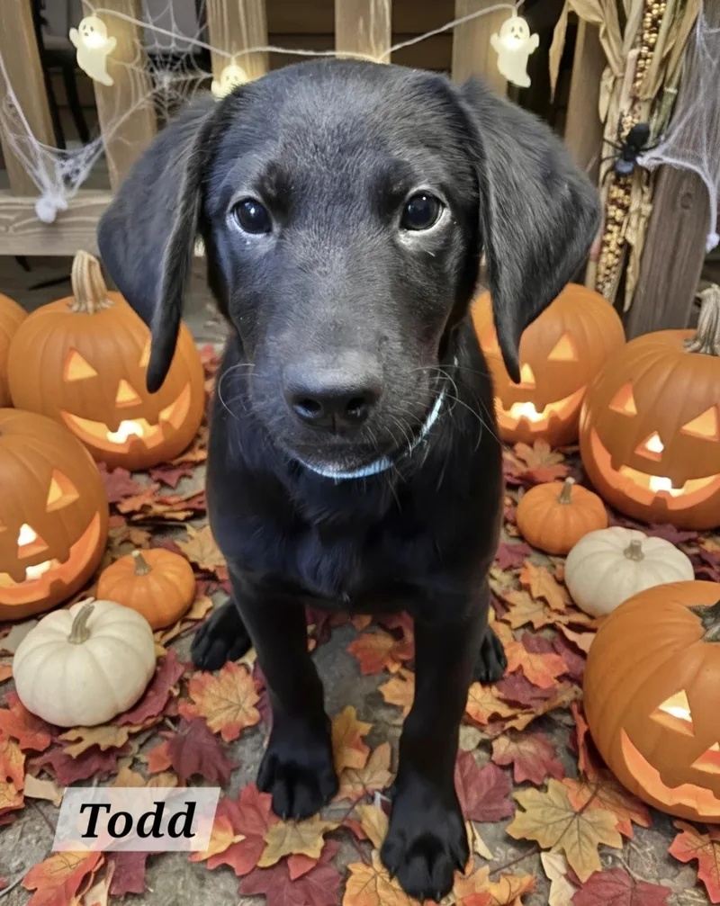A baby large-sized male Labrador Retriever dog named Todd for adoption in Manchester, CT