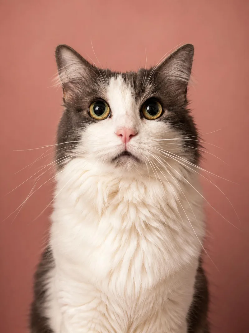 An adult medium-sized male Brown / Chocolate Domestic Medium Hair cat named Ravenwood for adoption in San Juan Capistrano, CA